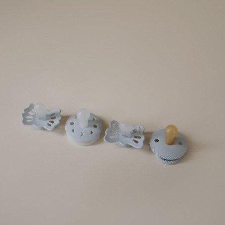 Σετ 4 Πιπίλες FRIGG - Moonlight Sailing Powder Blue 0-6 Μηνών