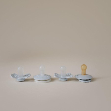 Σετ 4 Πιπίλες FRIGG - Moonlight Sailing Powder Blue 0-6 Μηνών