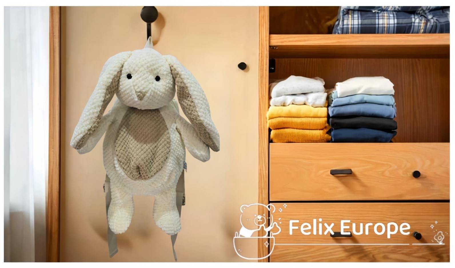 Λούτρινο Σακίδιο Πλάτης Rabbit 42cm - CUTE