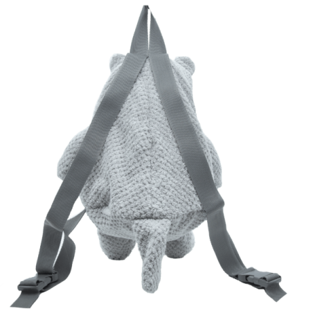 Λούτρινο Σακίδιο Πλάτης Hippo 42cm - CUTE