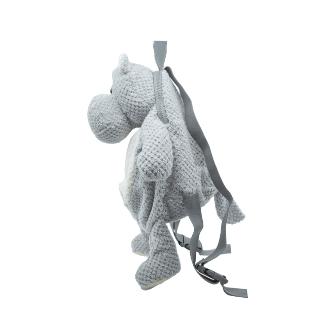 Λούτρινο Σακίδιο Πλάτης Hippo 42cm - CUTE