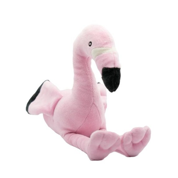 Λούτρινο Ροζ Φλαμίνγκο Organic Cotton Blend 20cm - CUTE