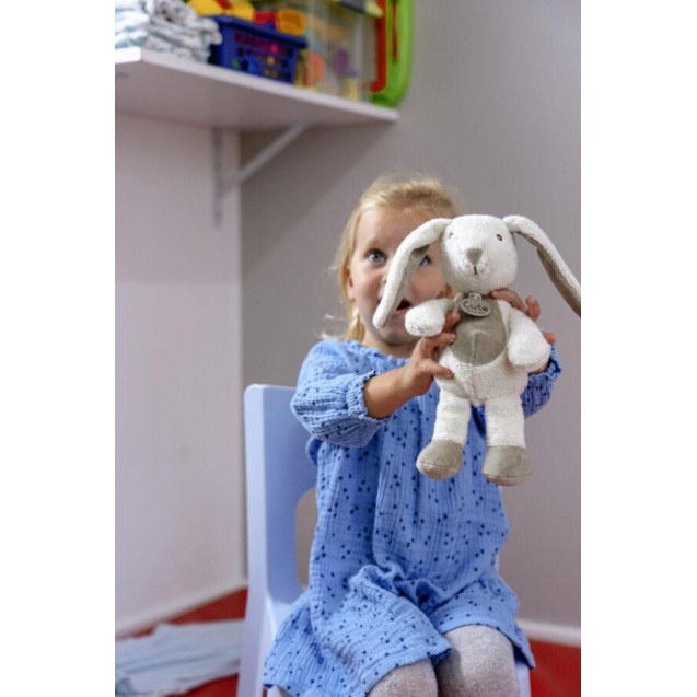 Λούτρινο Εκρού Κουνελάκι Organic Cotton Blend...