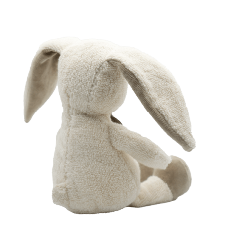 Λούτρινο Εκρού Κουνελάκι Organic Cotton Blend 18cm - CUTE