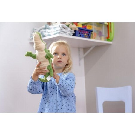 Λούτρινος Κροκόδειλος Corry Organic Cotton Blend 31cm - CUTE