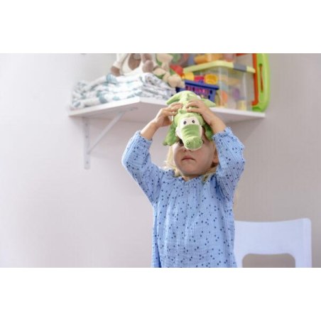 Λούτρινος Κροκόδειλος Corry Organic Cotton Blend 31cm - CUTE