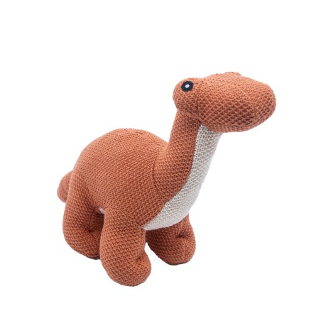 Λούτρινος Καφέ Δεινόσαυρος 25cm - CUTE