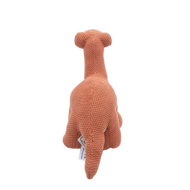 Λούτρινος Καφέ Δεινόσαυρος 25cm - CUTE