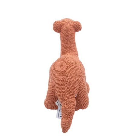 Λούτρινος Καφέ Δεινόσαυρος 25cm - CUTE