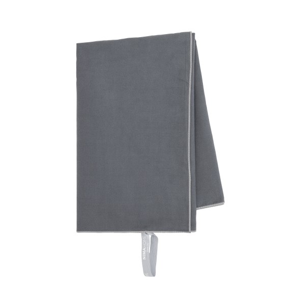 Πετσέτα Θαλάσσης Nima Riva Dark Gray Γκρι 90x160