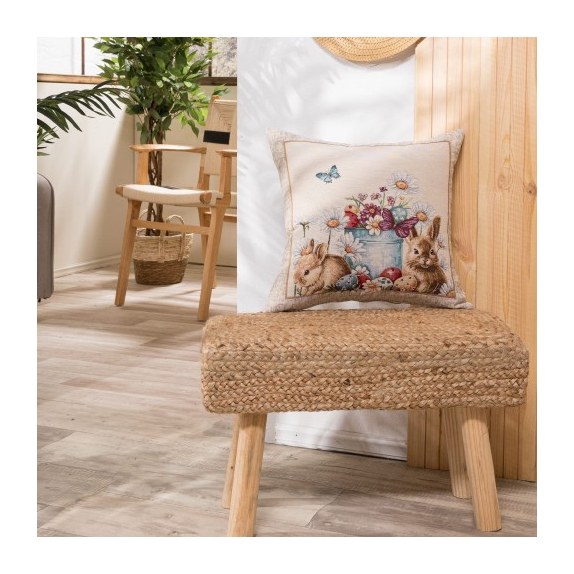 Μαξιλαροθήκη Teoran Ruby - 45x45cm