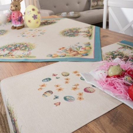 Καρέ &amp Τραβέρσα Teoran Lola Σετ 2 τεμαχίων - 100x100cm &amp 40x100cm