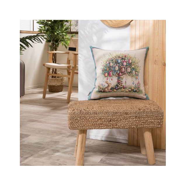 Μαξιλαροθήκη Teoran Lola - 45x45cm με γέμιση