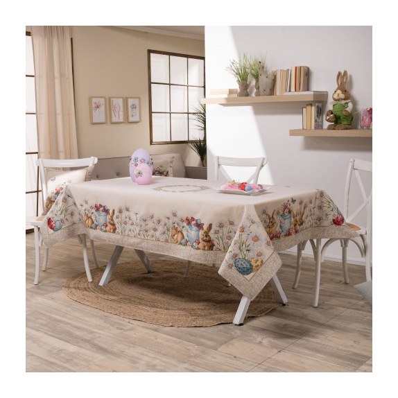 Τραπεζομάντηλο Teoran Ruby - 140x180cm