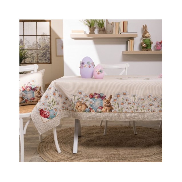 Τραπεζομάντηλο Teoran Ruby - 140x180cm