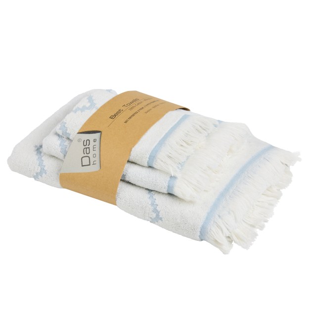 Σετ Πετσέτες 3 Τεμαχίων Das Home 0870 Dusty...