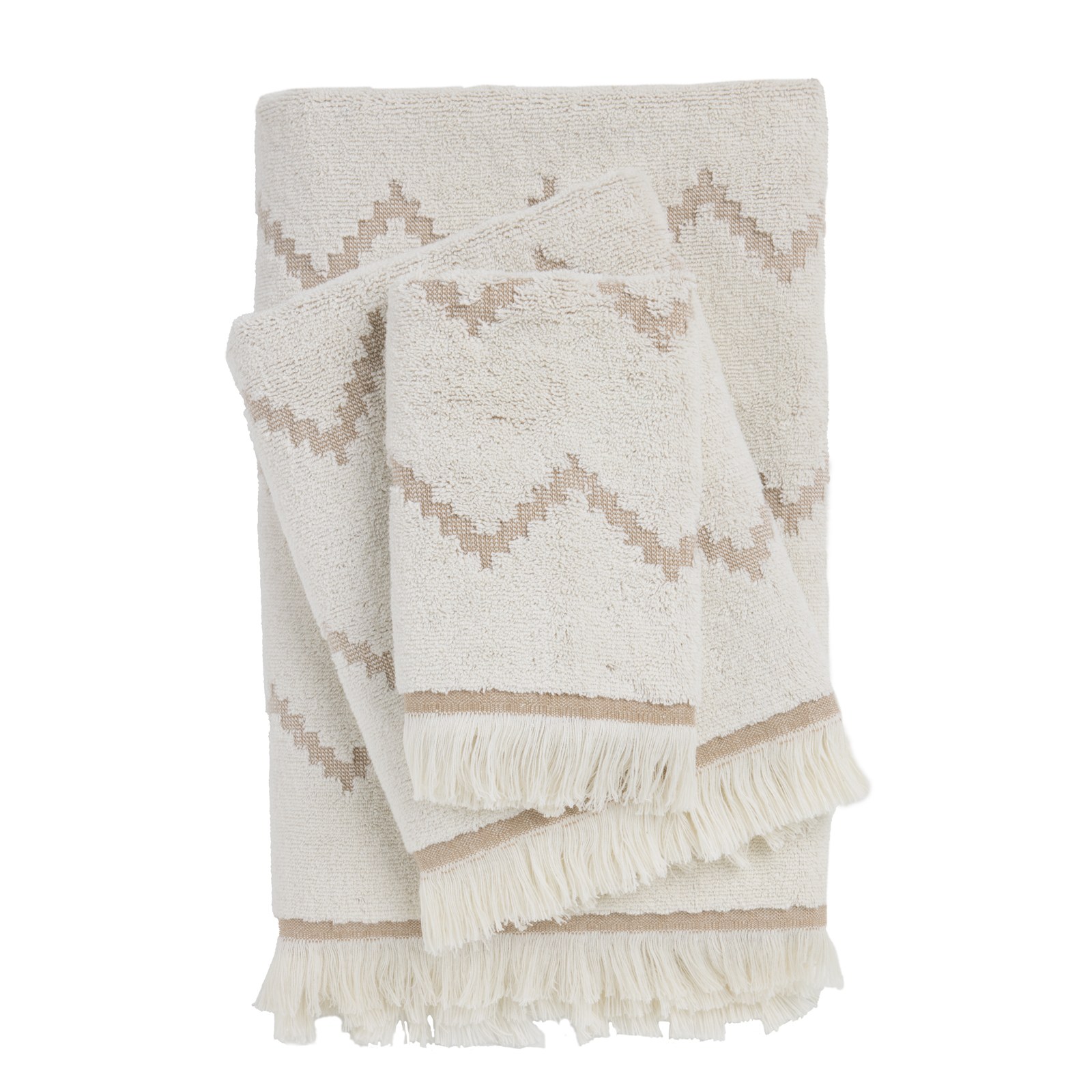 Σετ Πετσέτες 3 Τεμαχίων Das Home 0872 Beige 30x50,50x90,70x140