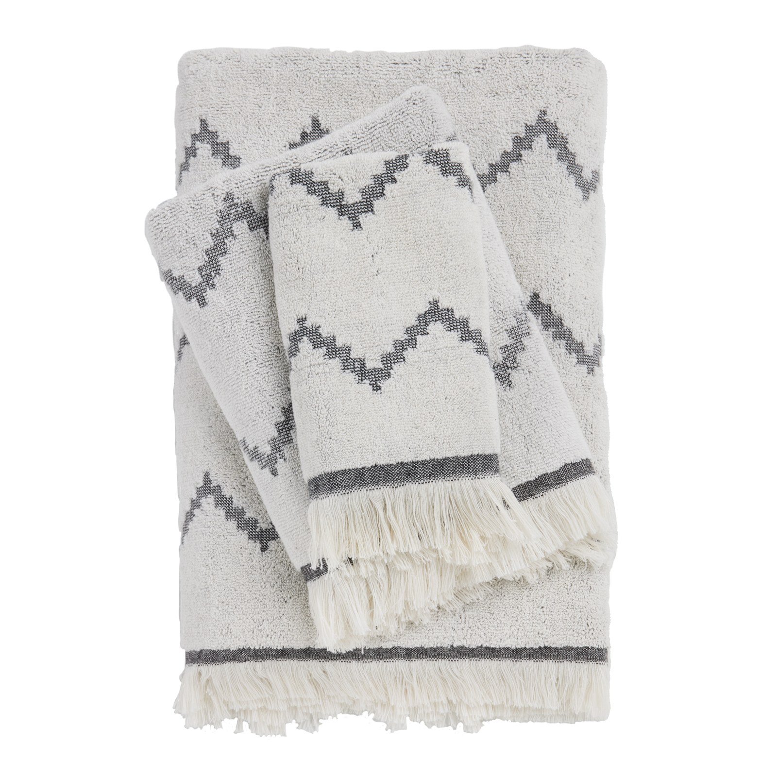 Σετ Πετσέτες 3 Τεμαχίων Das Home 0873 Black 30x50,50x90,70x140