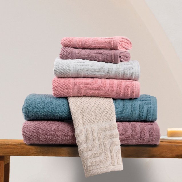 Σετ Πετσέτες 3 Τεμαχίων Das Home 0881 Grey...