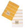 Σετ Ποτηρόπανα 2 Τεμαχίων Das Home 0887 Ochre 40x60