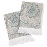 Σετ Ποτηρόπανα 2 Τεμαχίων Das Home 0890 Grey 30x50