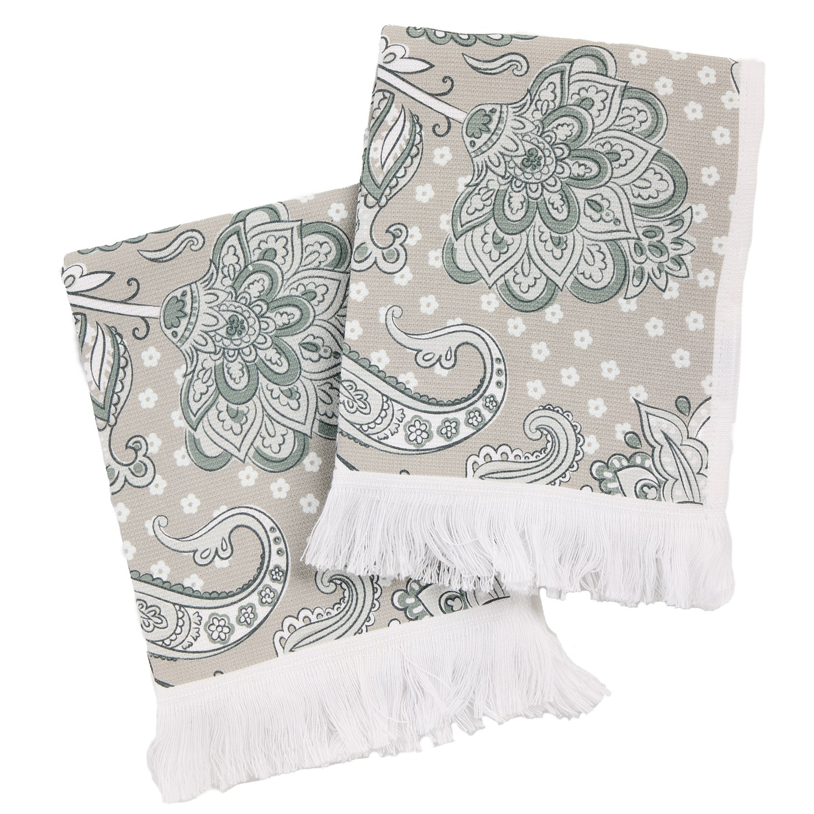 Σετ Ποτηρόπανα 2 Τεμαχίων Das Home 0890 Grey 30x50