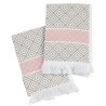 Σετ Ποτηρόπανα 2 Τεμαχίων Das Home 0894 Taupe-Nude 30x50