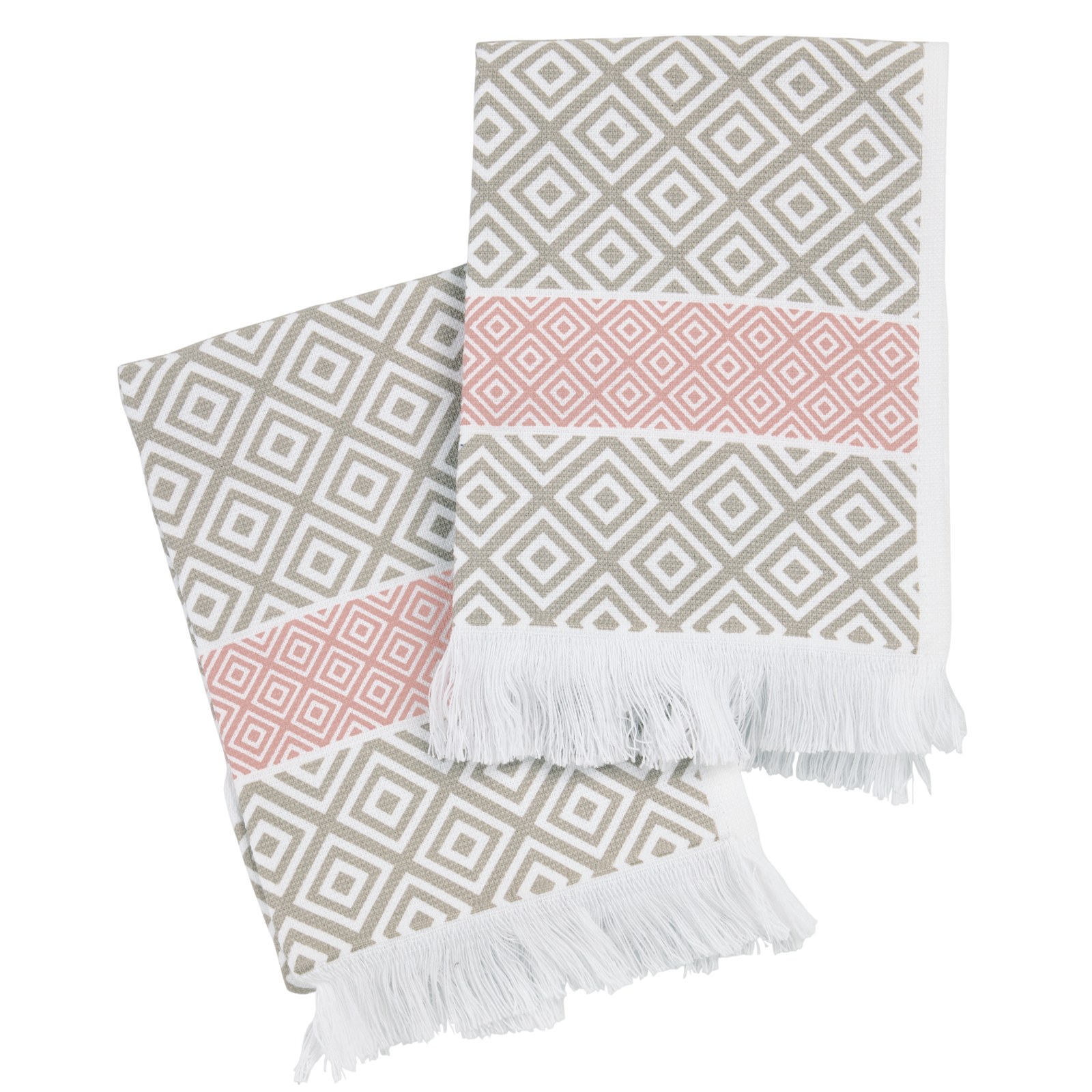 Σετ Ποτηρόπανα 2 Τεμαχίων Das Home 0894 Taupe-Nude 30x50