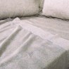 Σετ Σεντόνια Υπέρδιπλα 4 Τεμαχίων Das Home 1719 Ecru-Olive-Nude 240x260