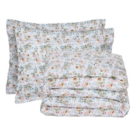 Σετ Σεντόνια King Size 4 Τεμαχίων Das Home 1722 Olive 260x280