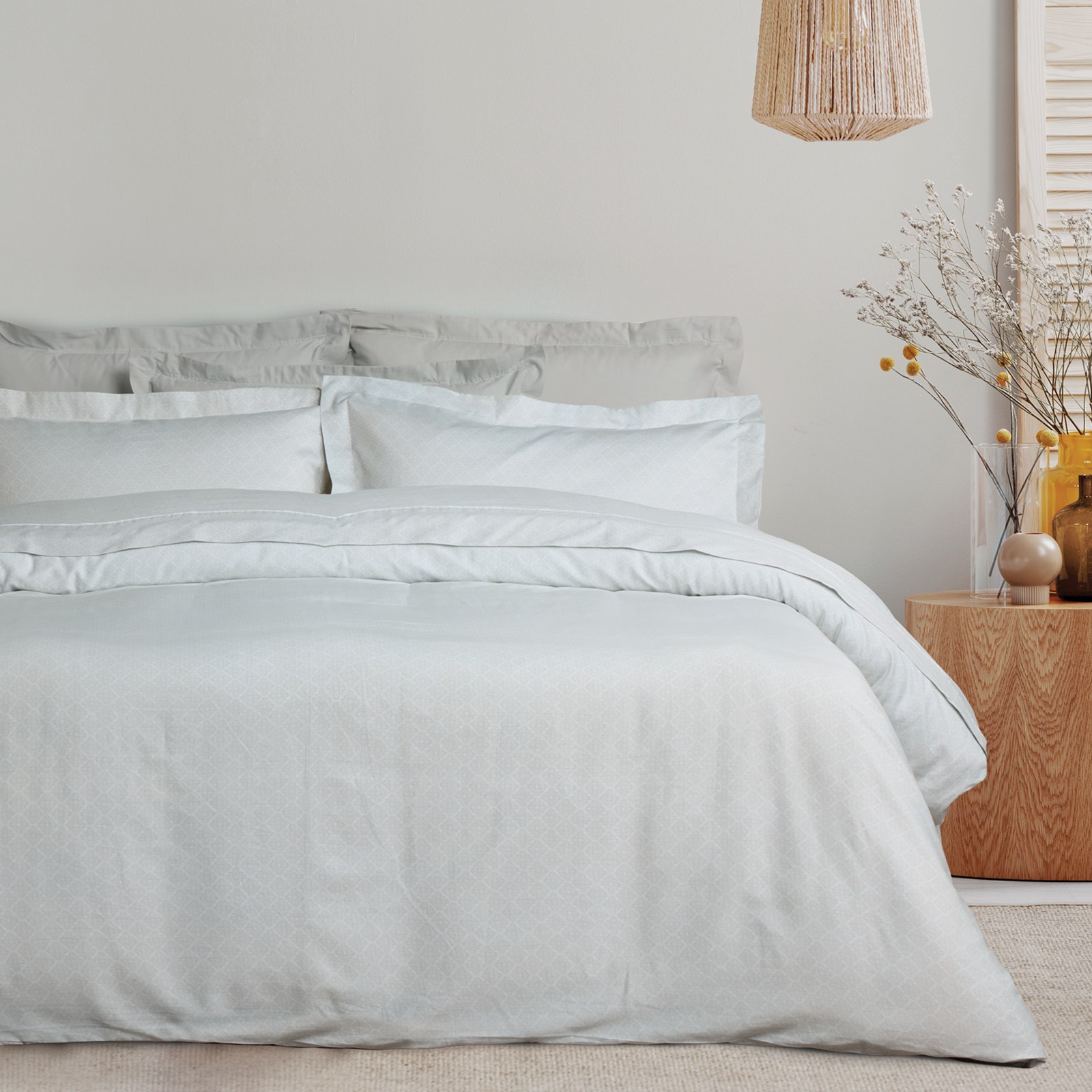 Σετ Σεντόνια King Size 4 Τεμαχίων Das Home 1725 Grey 260x280