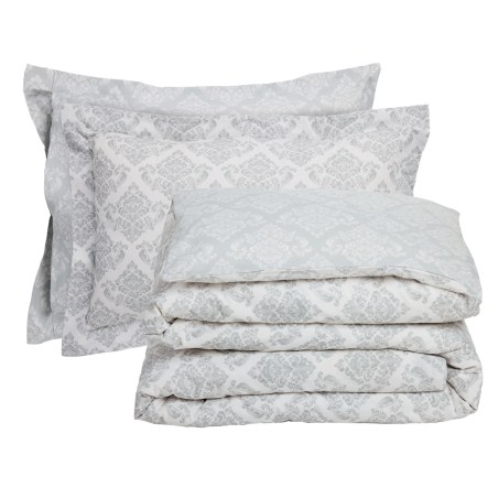 Σετ Σεντόνια Υπέρδιπλα 4 Τεμαχίων Das Home 3182 Grey-Ecru 240x260