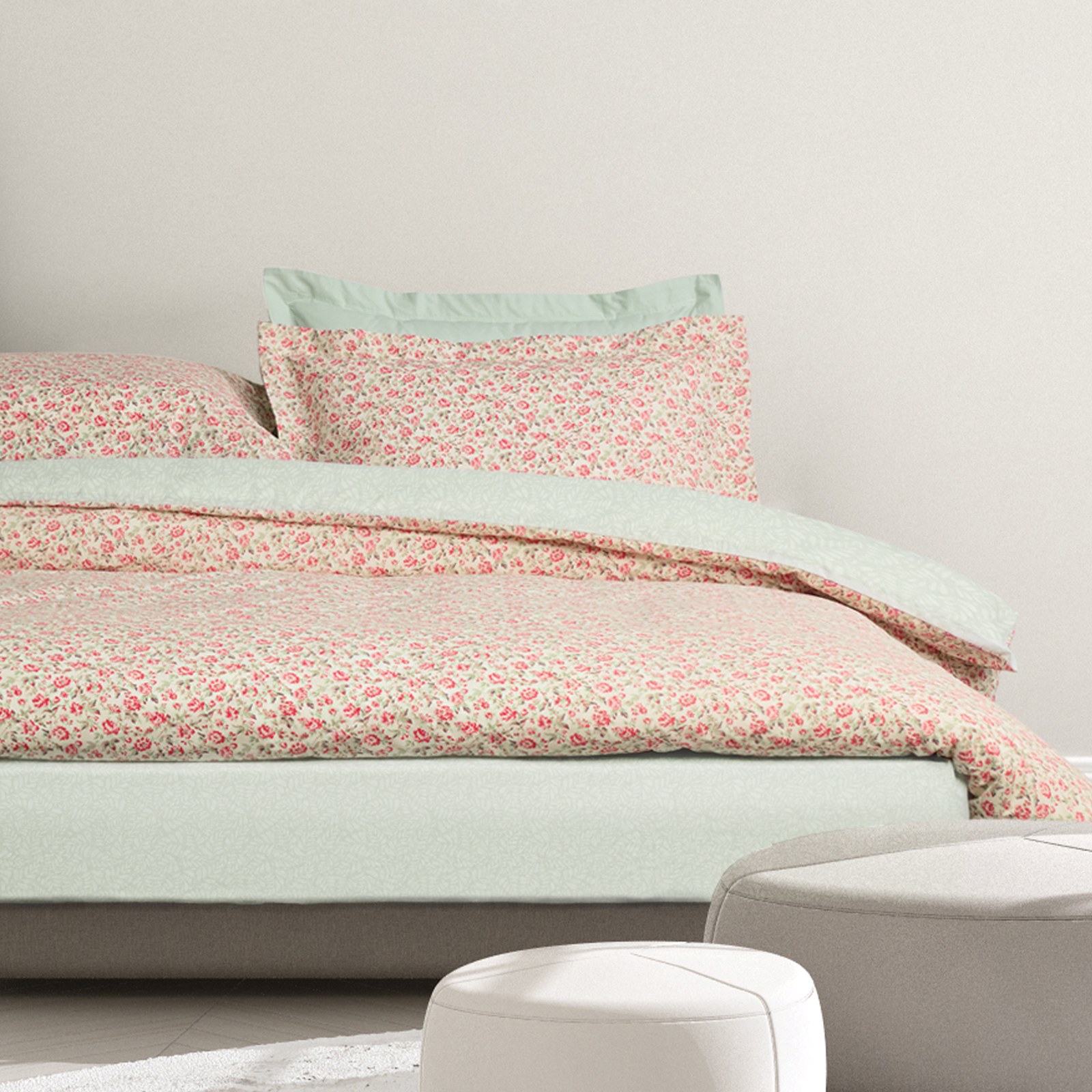 Σετ Σεντόνια Μονά με Λάστιχο 3 Τεμαχίων Das Home 5439 Multicolor 120x200+35