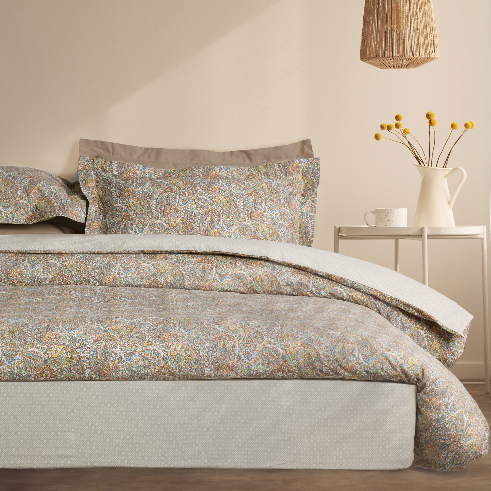 Σετ Σεντόνια Υπέρδιπλα 4 Τεμαχίων Das Home 9697 Multi-Color 240x260