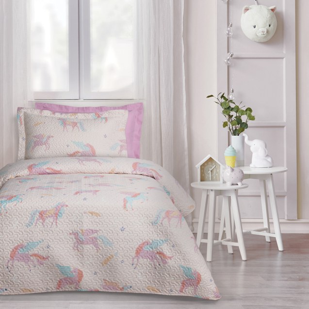 Παιδικό Κουβερλί Μονό Das Home 4981 Pink 160x240