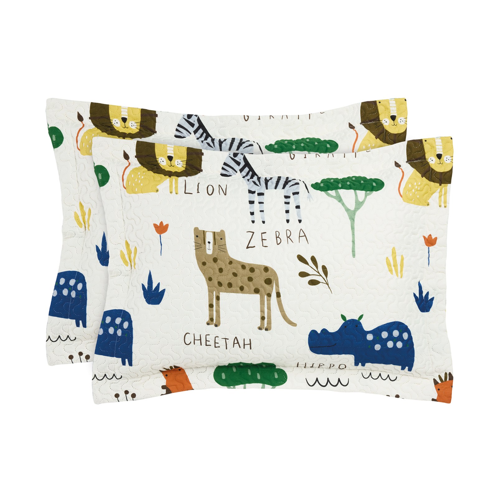 Σετ Παιδικές Μαξιλαροθήκες 2 Τεμαχίων Das Kids 4983 Multicolor 50x70