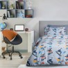 Σετ Παιδικά Σεντόνια Μονά 3 Τεμαχίων Das Kids 4985 Grey 170x260