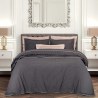 Σετ Παπλωματοθήκη Υπέρδιπλη 3 Τεμαχίων Greenwich Polo Club 2374 Dark Grey 220x240
