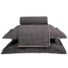 Σετ Παπλωματοθήκη Υπέρδιπλη 3 Τεμαχίων Greenwich Polo Club 2374 Dark Grey 220x240