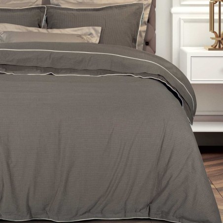 Σετ Σεντόνια King Size 4 Τεμαχίων Greenwich Polo Club 2375 Dark Taupe 250x270