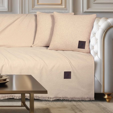 Ριχτάρι Διθέσιου Greenwich Polo Club 3987 Beige 180x250