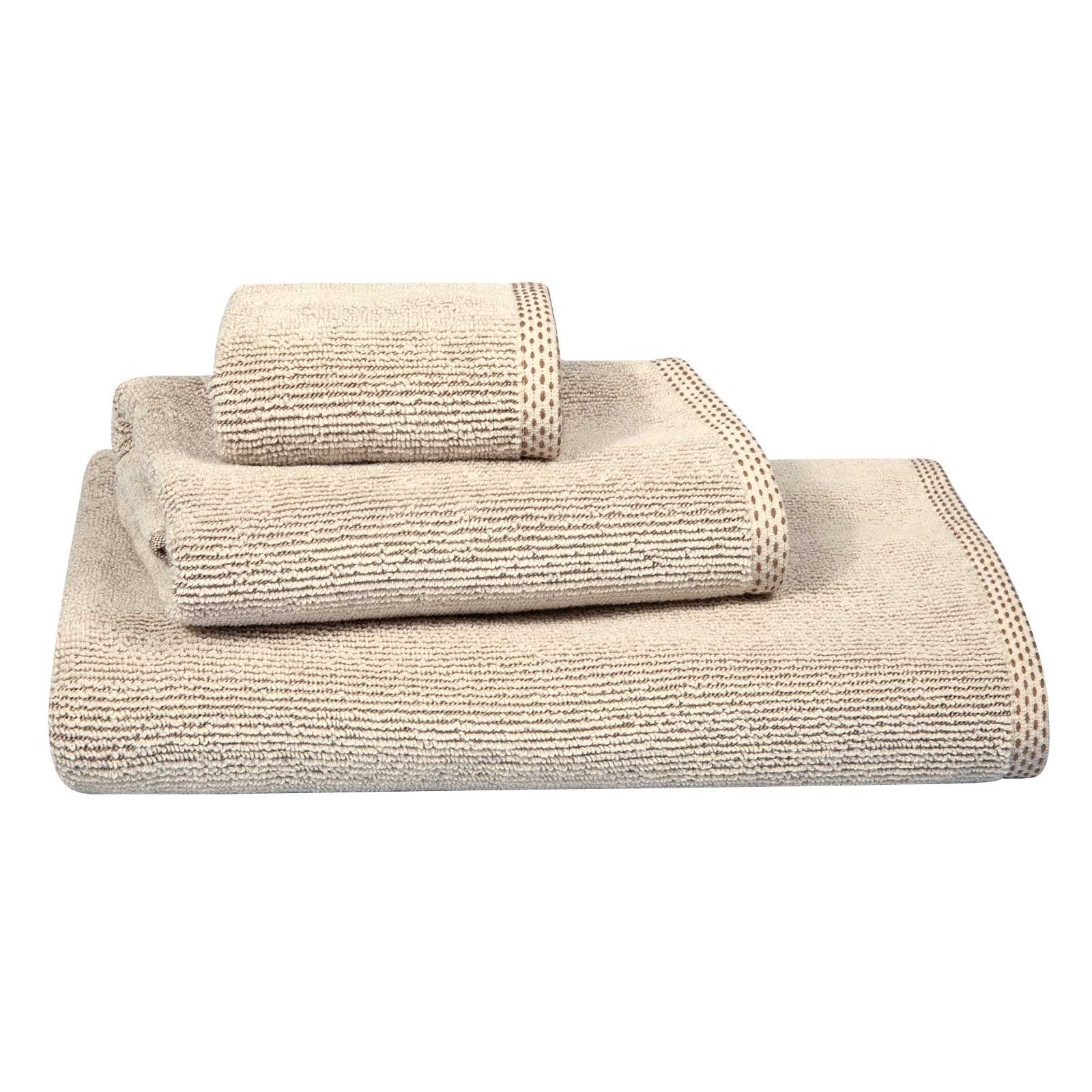 Σετ Πετσέτες 3 Τεμαχίων Greenwich Polo Club 4124 Taupe 30x50,50x90,70x140