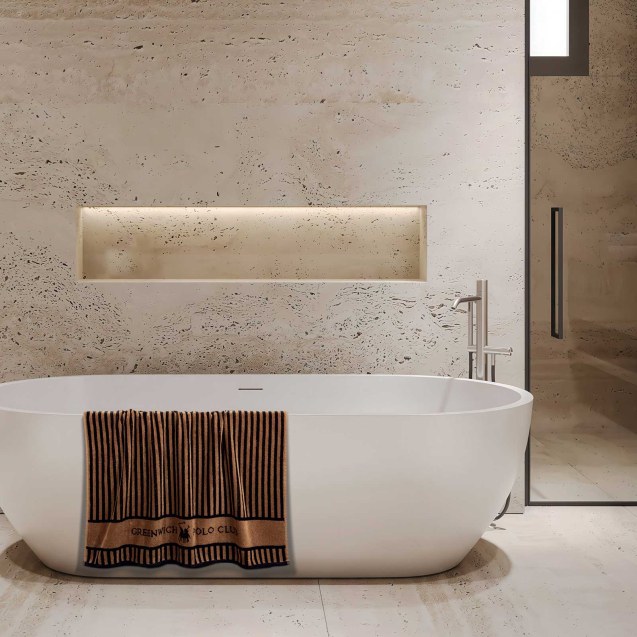 Πετσέτα Μπάνιου Greenwich Polo Club 4142 Brown...