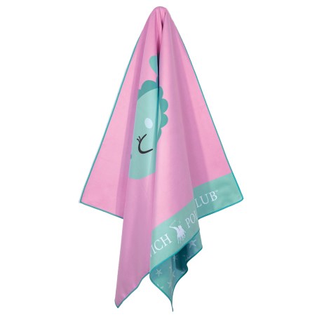 Παιδική Πετσέτα Θαλάσσης Greenwich Polo Club 4176 Pink-Μιντ 70x140