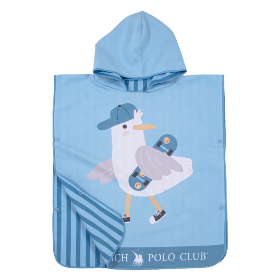 Παιδικό Poncho Greenwich Polo Club 4177 Blue 50x115