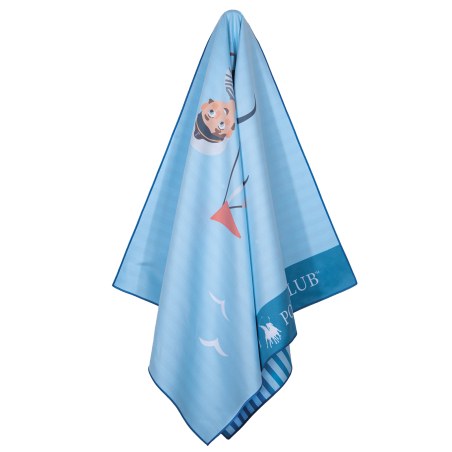 Παιδική Πετσέτα Θαλάσσης Greenwich Polo Club 4178 Blue 70x140
