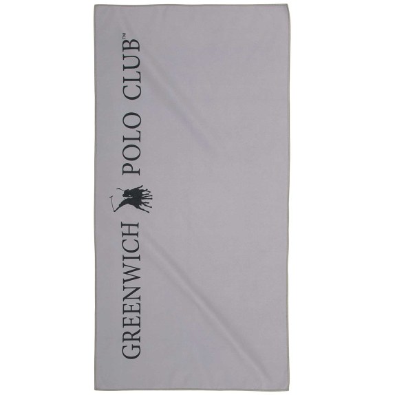 Πετσέτα Γυμναστηρίου Greenwich Polo Club 4184 Grey/Black...