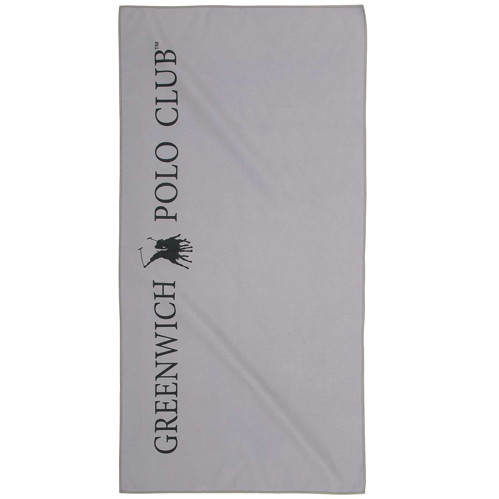 Πετσέτα Γυμναστηρίου Greenwich Polo Club 4184 Grey/Black 45x90