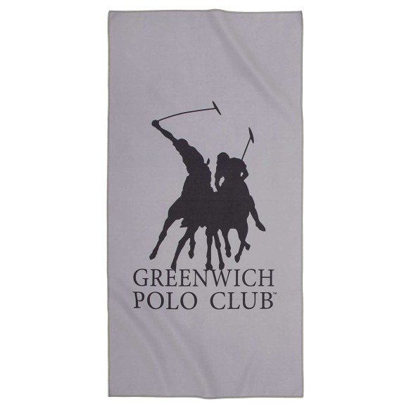 Πετσέτα Γυμναστηρίου Greenwich Polo Club 4186 Grey/Black...