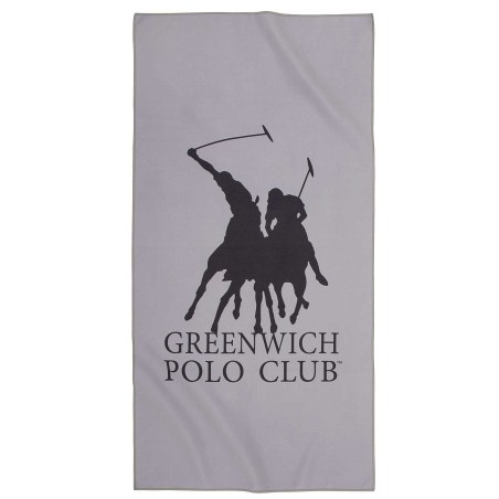 Πετσέτα Γυμναστηρίου Greenwich Polo Club 4186 Grey/Black 45x90